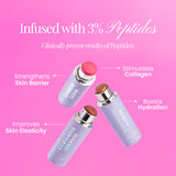 SPF50 GlowBalm Mineral Peptide Stick - Bronze