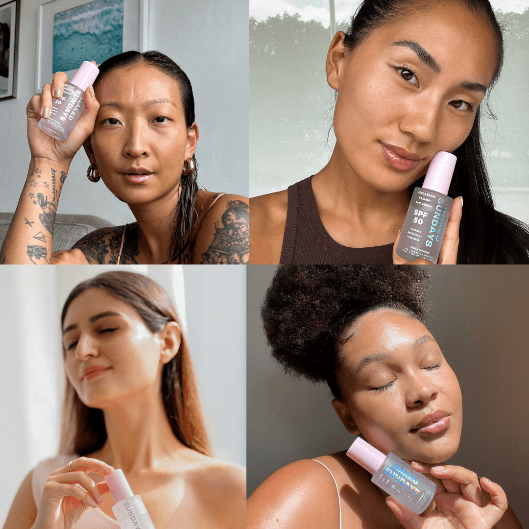 SPF50 Clear Glow Radiant Sunscreen Serum – Naked Sundays UK