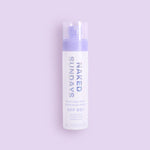 Glow Body Mist Sunscreen Spray on purple background