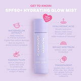 SPF 50+ Hydrating Glow Face Mist Top Up